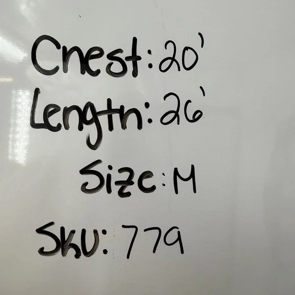 Thread & Supply Plaid Flannel Shirt Button Down Long Sleeve Navy‎ Ivory M - Picture 8 of 8